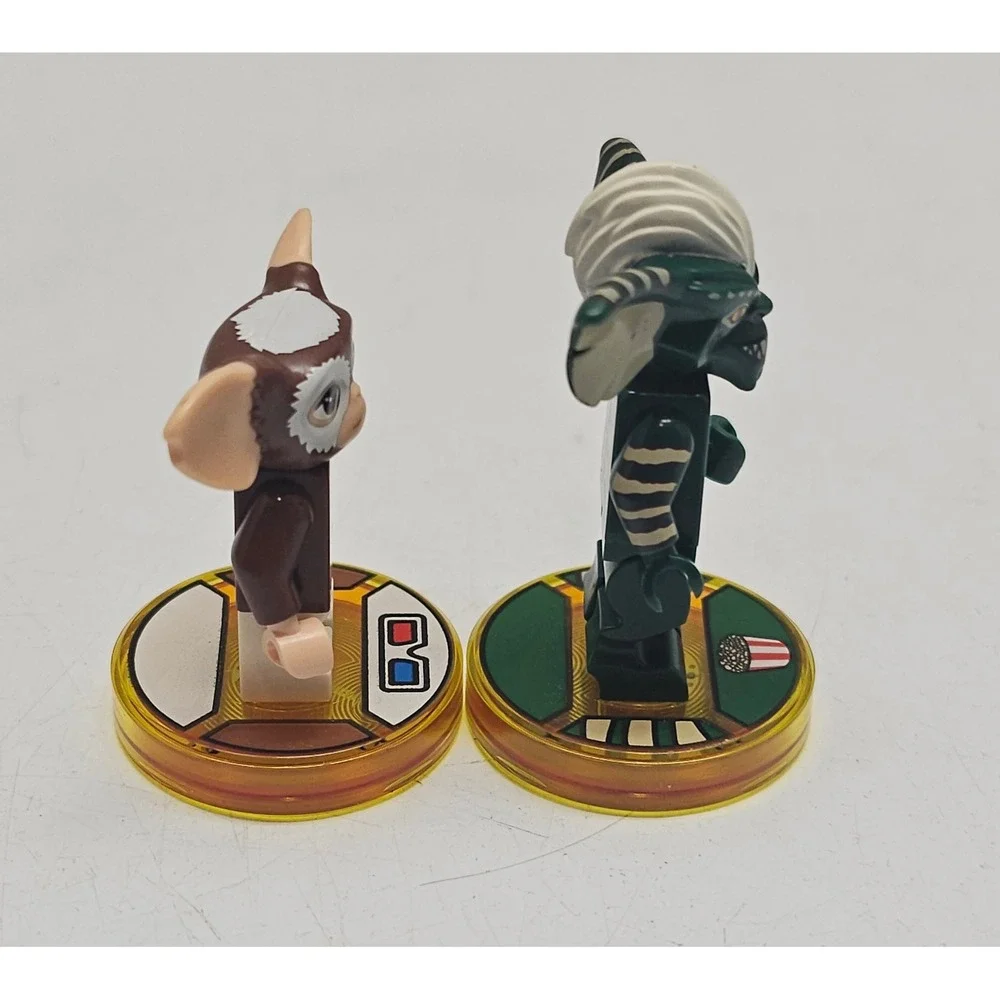 LEGO Dimensions Gremlins Team Pack Minifigures Gizmo and Stripe 71256 Toy Tags